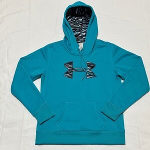 Under Armour Blue Hoodie with Logo